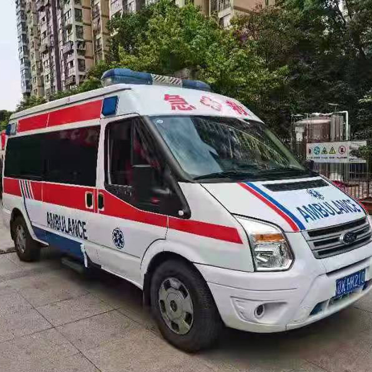 南谯长途救护车护送病人返乡